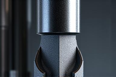 地熱井戸用のハイテク掘削ヘッド接写